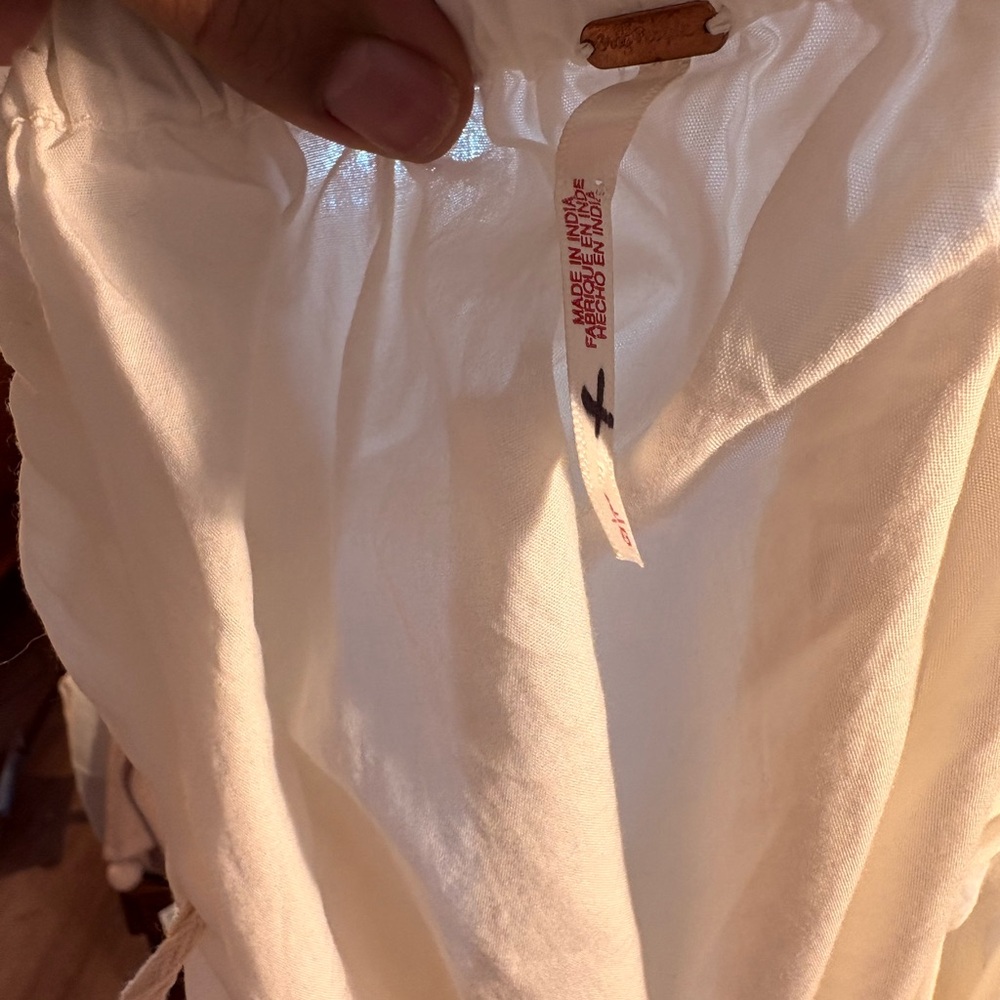 Free People White Halter Maxi Dress